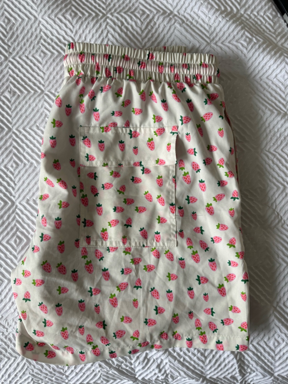 Men’s Strawberry Milk Mob Swim Trunks